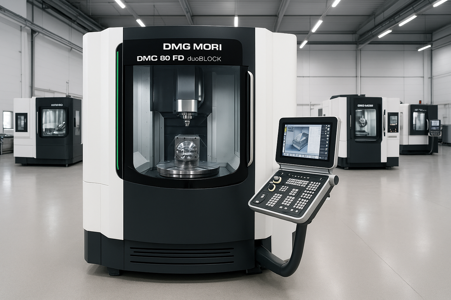 DMG MORI DMC 80 FD DUOBLOCK
