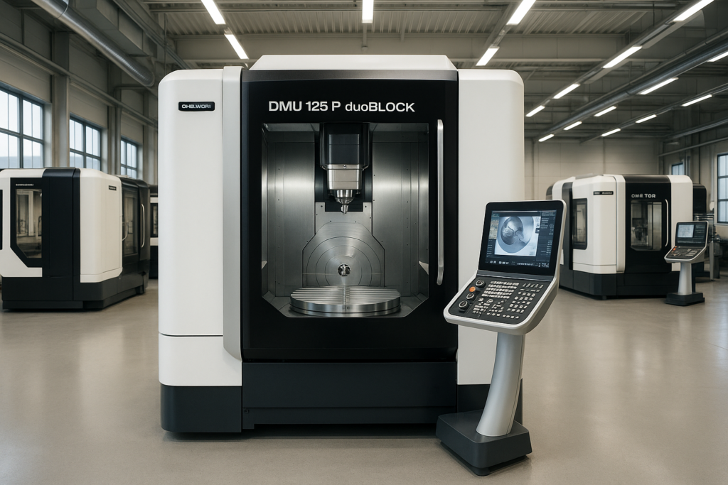 DMG MORI DMU 125 P DUOBLOCK