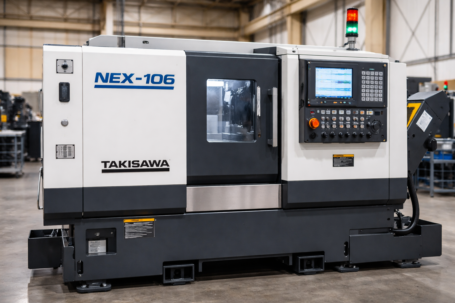 Used TAKISAWA NEX-106 – 2011 – Texas, USA – Used CNC Exchange