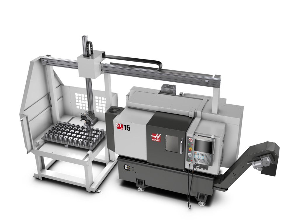 HAAS LATHE AUTOMATIC PARTS LOADER