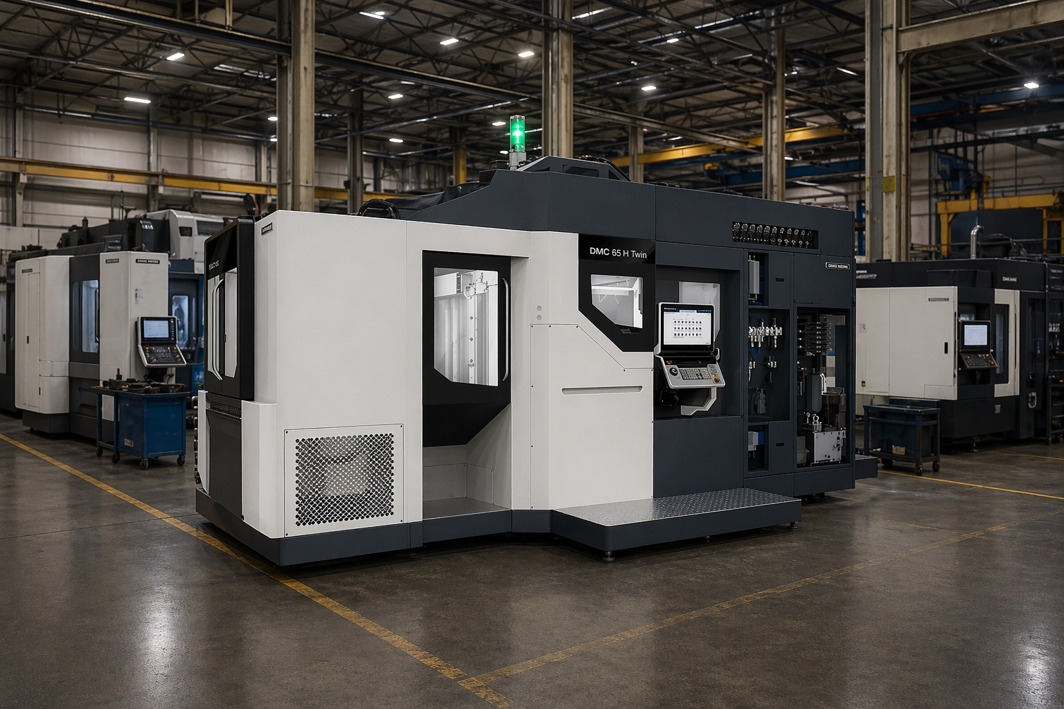 DMG MORI DMU 55 H TWIN