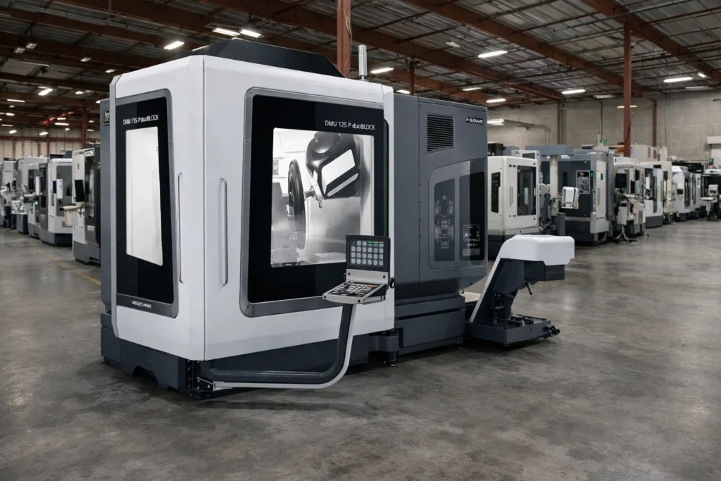 DMG MORI DMU 125P (FD) DUOBLOCK