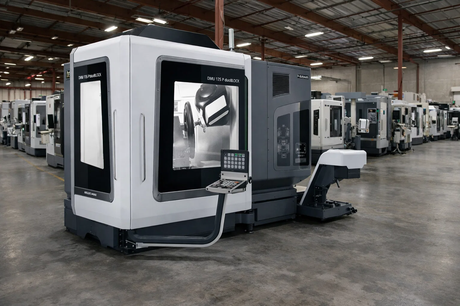DMG MORI DMU 125P (FD) DUOBLOCK
