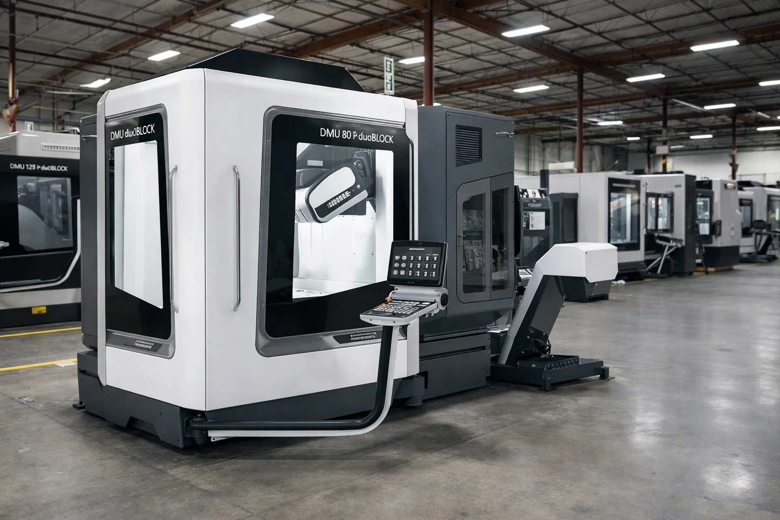 DMG MORI DMU 80P (FD) DUOBLOCK