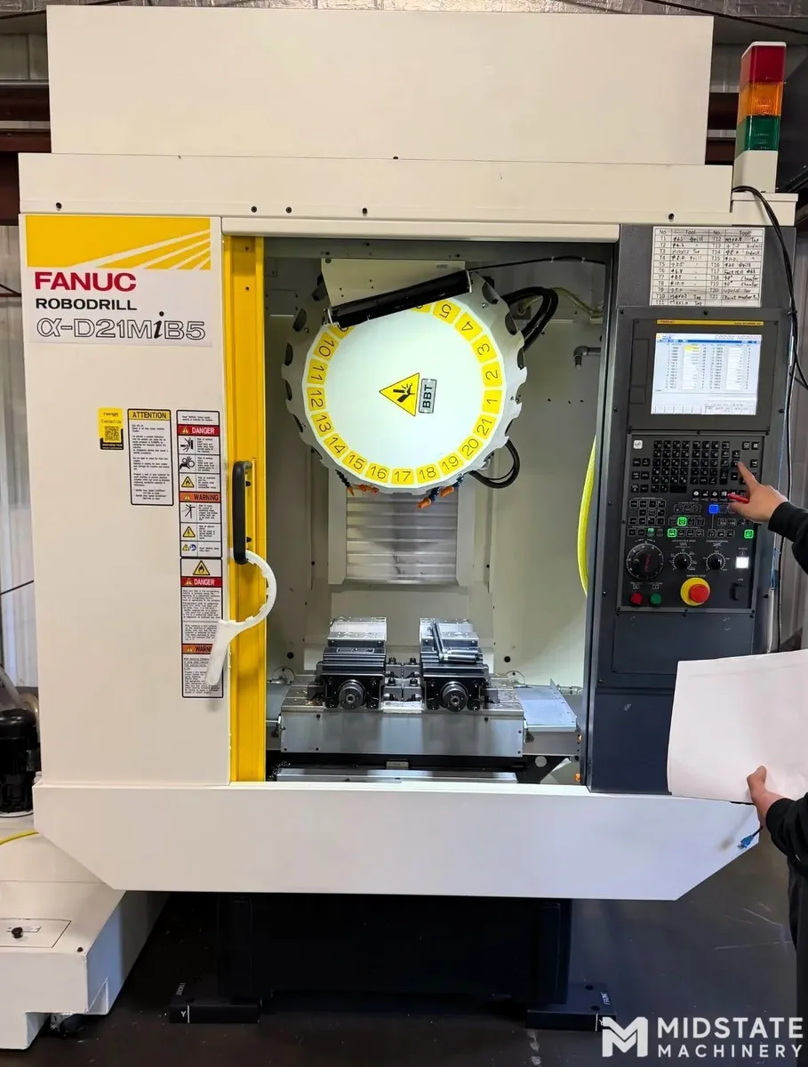 FANUC ROBODRILL ALPHA D21MiB5 – 2022