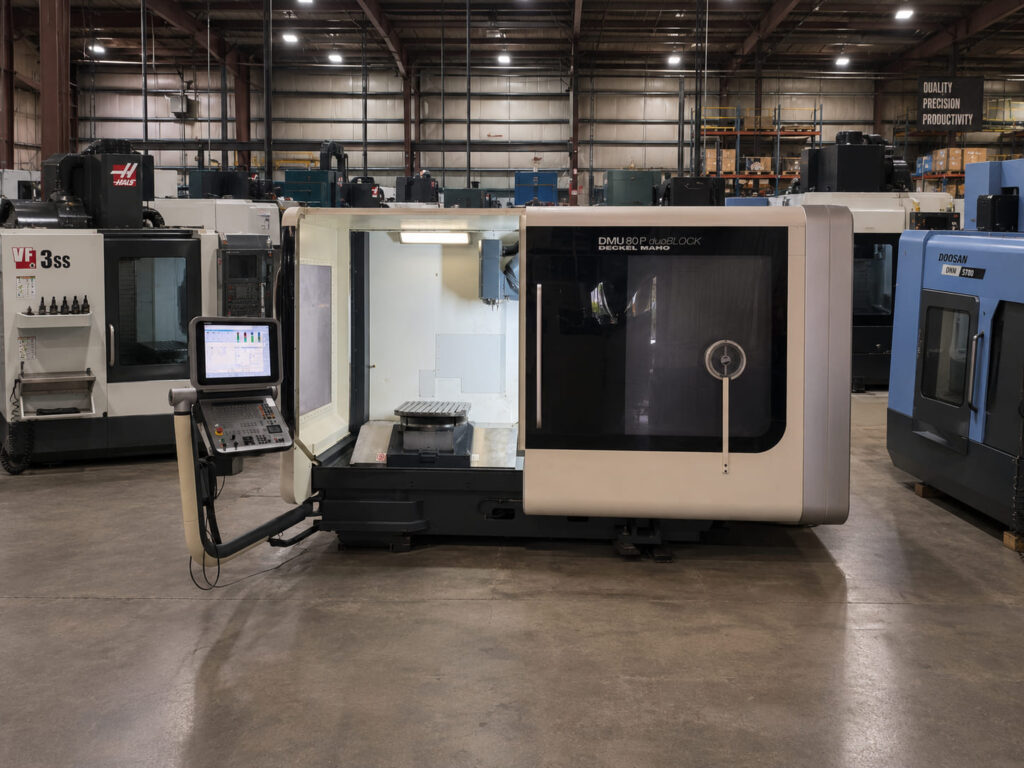 DMG DMU 80P duoBLOCK