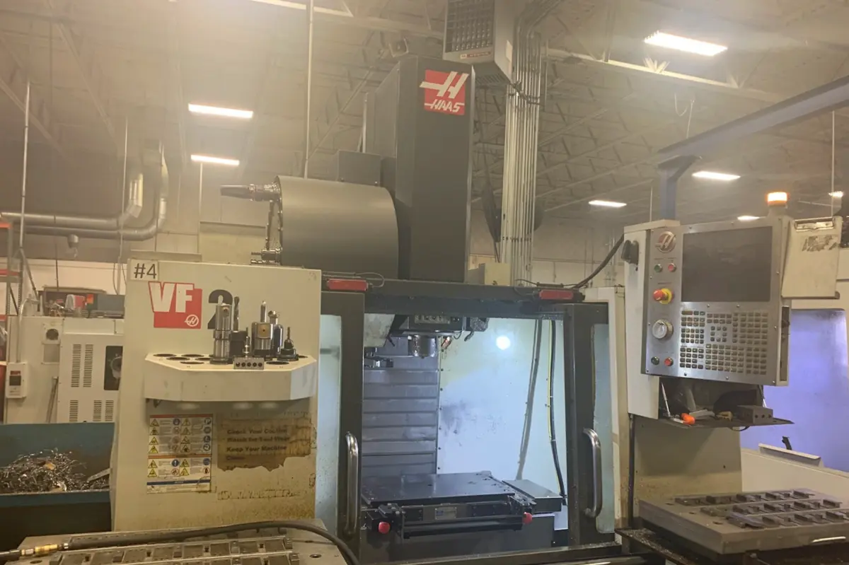 HAAS VF2 2014