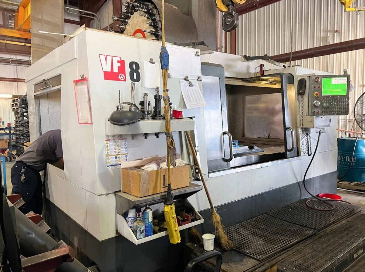 HAAS VF8B/50T 2012