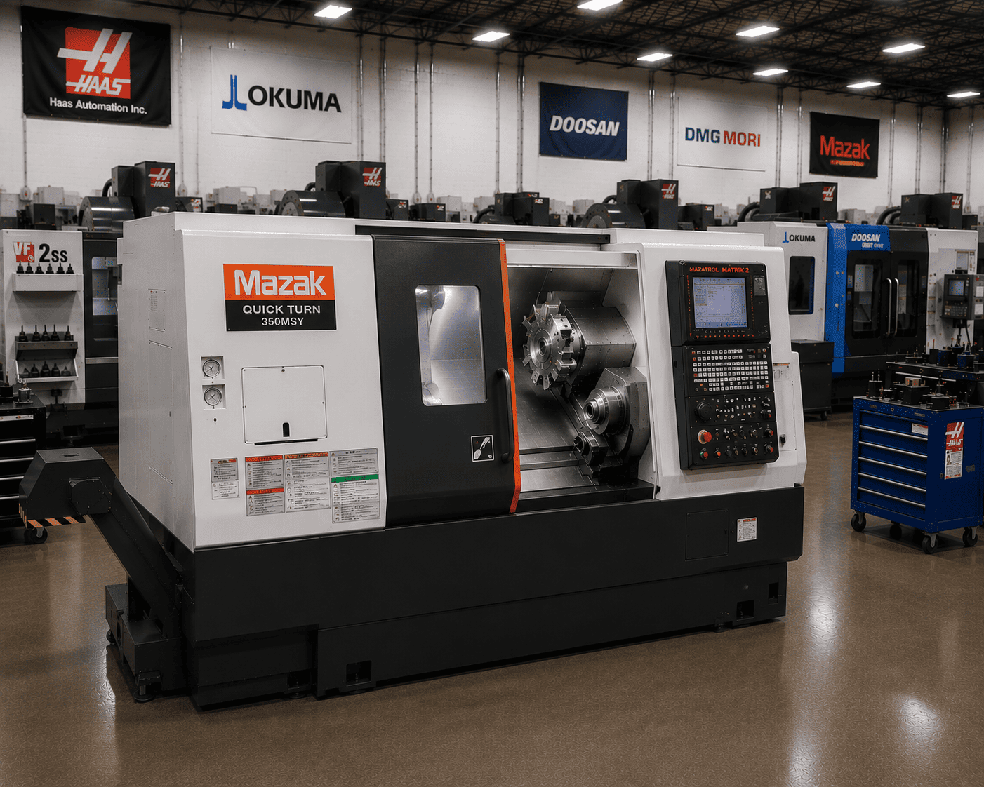 MAZAK QUICK TURN 350MSY – 2016